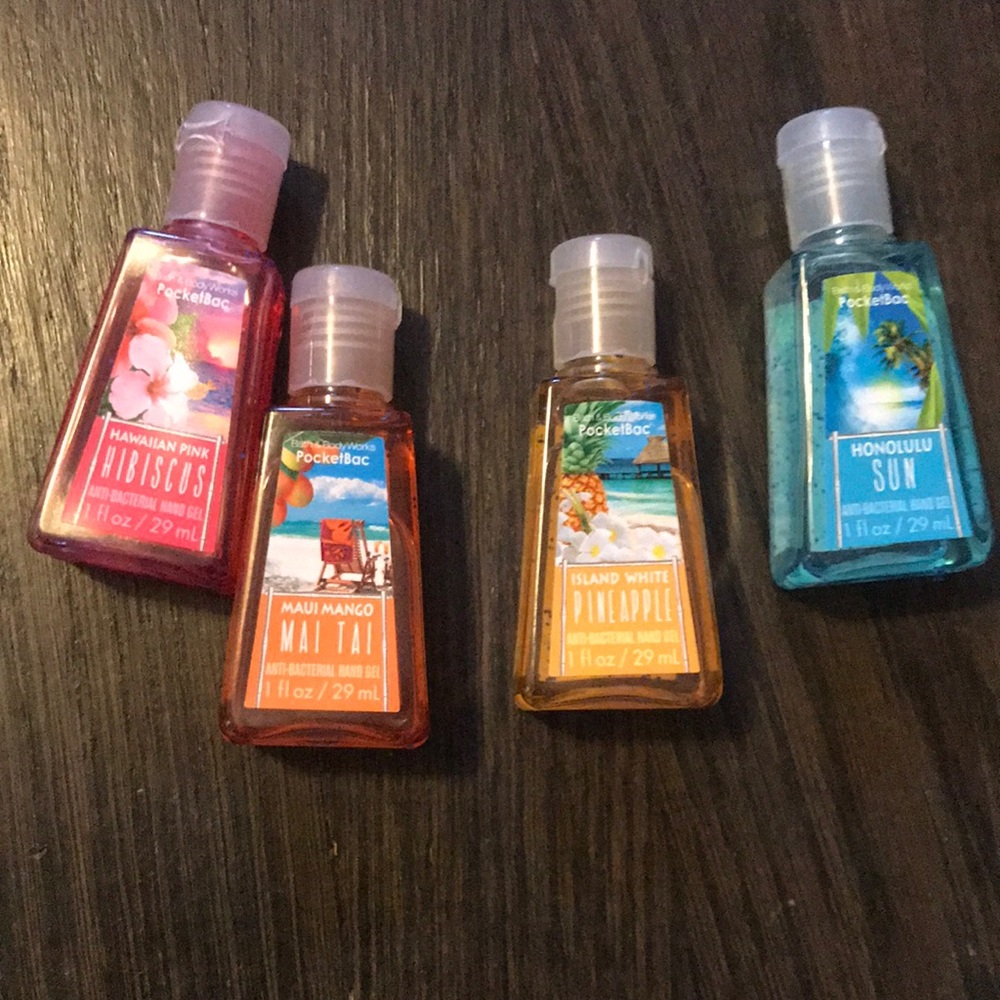 collection of bath and body works pocketbacs